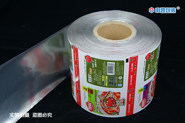 復合包裝膜卷曲